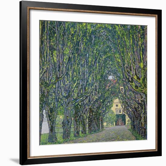 Avenue in the Park of Kammer Castle, 1912-Gustav Klimt-Framed Giclee Print