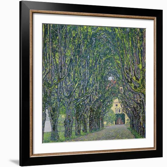 Avenue in the Park of Kammer Castle, 1912-Gustav Klimt-Framed Giclee Print