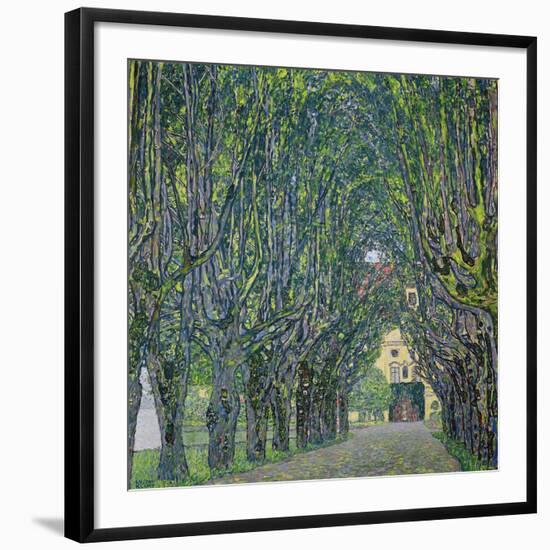 Avenue in the Park of Kammer Castle, 1912-Gustav Klimt-Framed Giclee Print