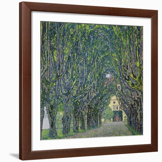 Avenue in the Park of Kammer Castle, 1912-Gustav Klimt-Framed Giclee Print