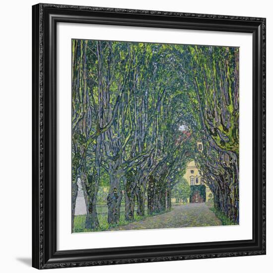 Avenue in the Park of Kammer Castle, 1912-Gustav Klimt-Framed Giclee Print