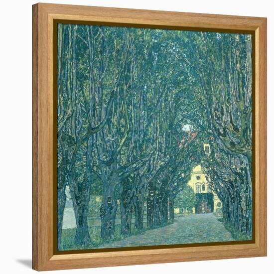 Avenue in the Park of Schloss Kammer, 1912-Gustav Klimt-Framed Premier Image Canvas