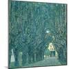 Avenue in the Park of Schloss Kammer, 1912-Gustav Klimt-Mounted Giclee Print