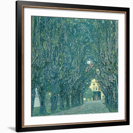 Avenue in the Park of Schloss Kammer, 1912-Gustav Klimt-Framed Giclee Print