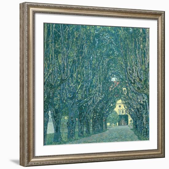 Avenue in the Park of Schloss Kammer, 1912-Gustav Klimt-Framed Giclee Print