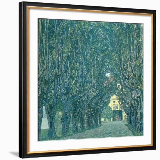 Avenue in the Park of Schloss Kammer, 1912-Gustav Klimt-Framed Giclee Print