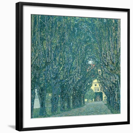 Avenue in the Park of Schloss Kammer, 1912-Gustav Klimt-Framed Giclee Print