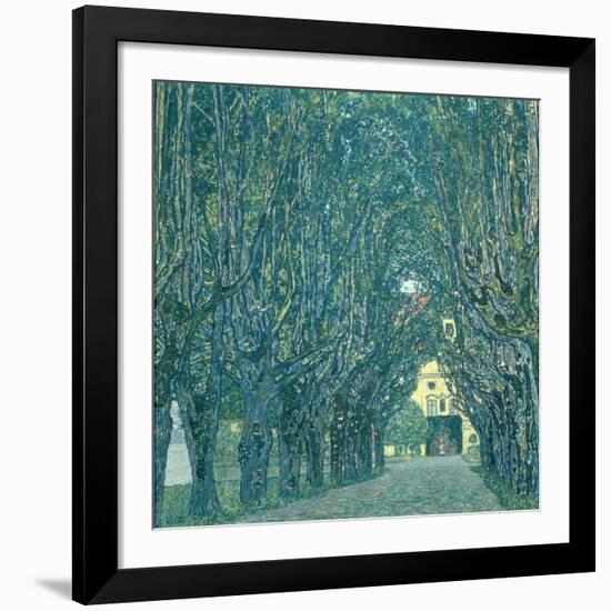 Avenue in the Park of Schloss Kammer, 1912-Gustav Klimt-Framed Giclee Print