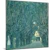 Avenue in the Park of Schloss Kammer, 1912-Gustav Klimt-Mounted Giclee Print