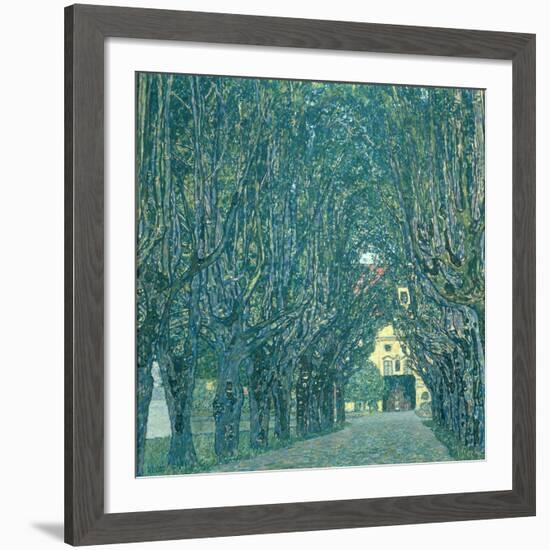 Avenue in the Park of Schloss Kammer, 1912-Gustav Klimt-Framed Giclee Print