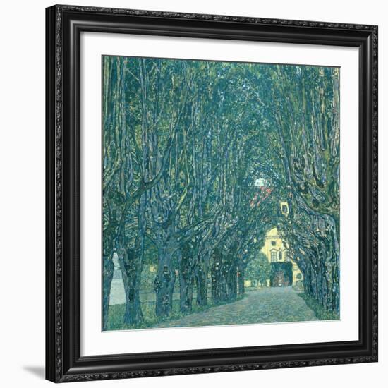 Avenue in the Park of Schloss Kammer, 1912-Gustav Klimt-Framed Giclee Print