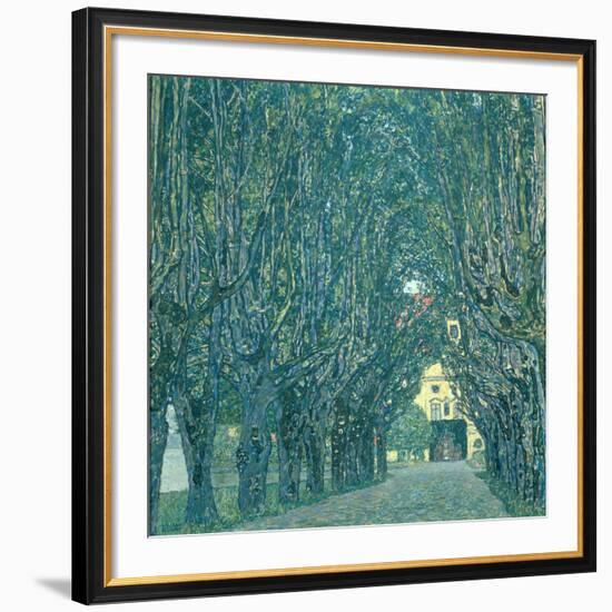 Avenue in the Park of Schloss Kammer, 1912-Gustav Klimt-Framed Giclee Print