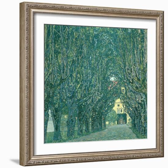 Avenue in the Park of Schloss Kammer, 1912-Gustav Klimt-Framed Giclee Print