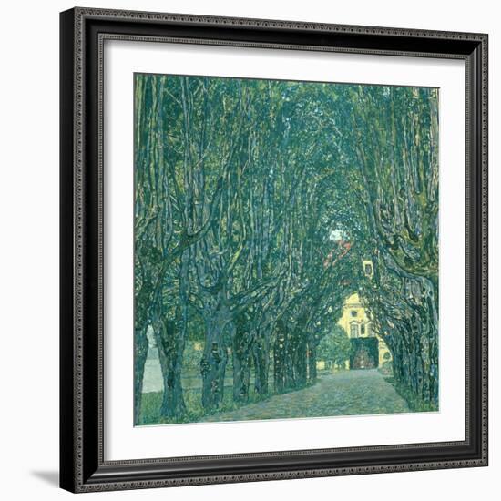 Avenue in the Park of Schloss Kammer, 1912-Gustav Klimt-Framed Giclee Print