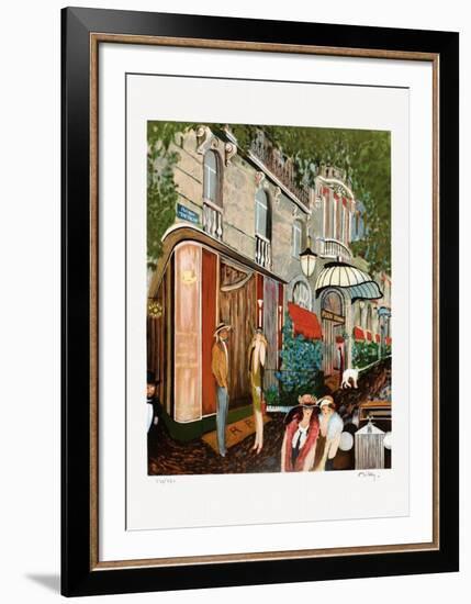 Avenue Montaigne À Paris-Ramon Dilley-Framed Limited Edition