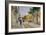 Avenue Montaigne, Paris-Jules Ernest Renoux-Framed Giclee Print