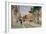 Avenue Montaigne, Paris-Jules Ernest Renoux-Framed Giclee Print