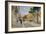 Avenue Montaigne, Paris-Jules Ernest Renoux-Framed Giclee Print