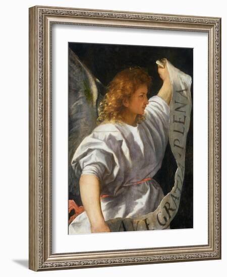 Averoldi Polyptych (detail)-Titian (Tiziano Vecelli)-Framed Giclee Print