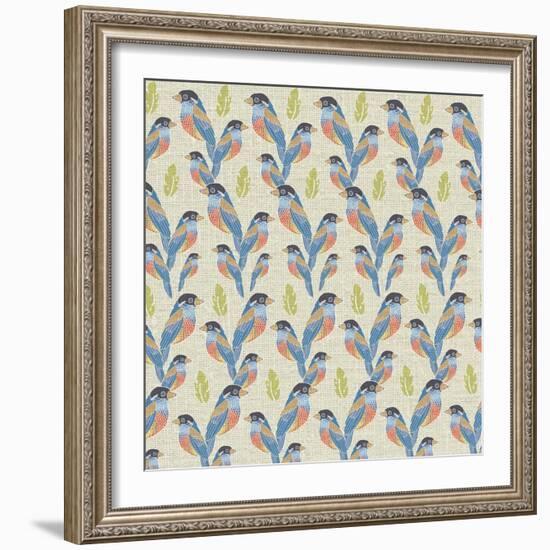 Aves, Barbudo Tucan-Belen Mena-Framed Giclee Print