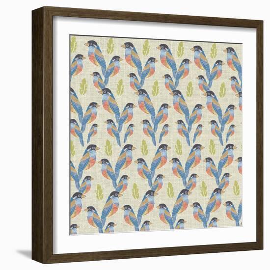 Aves, Barbudo Tucan-Belen Mena-Framed Giclee Print