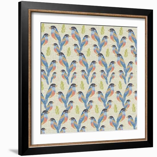 Aves, Barbudo Tucan-Belen Mena-Framed Giclee Print