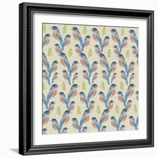 Aves, Barbudo Tucan-Belen Mena-Framed Giclee Print