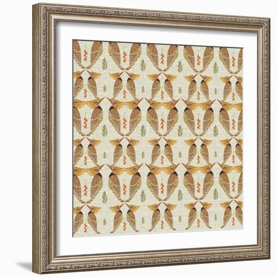 Aves, Carpintero Fajeado-Belen Mena-Framed Giclee Print