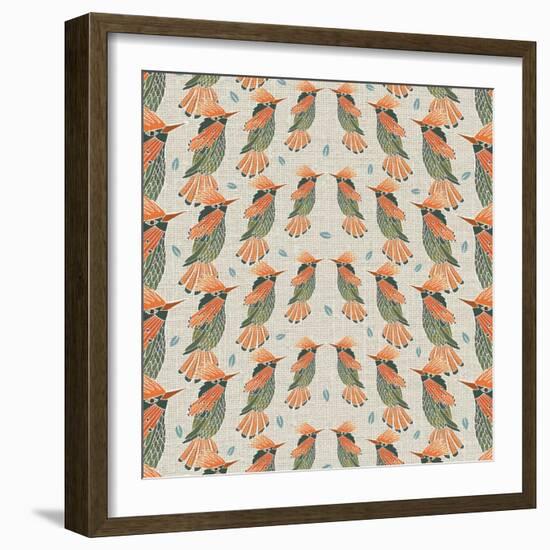 Aves, Coqueta Lentejuelada-Belen Mena-Framed Giclee Print