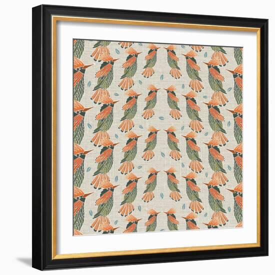 Aves, Coqueta Lentejuelada-Belen Mena-Framed Giclee Print