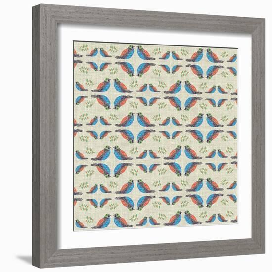 Aves, Tangara Paraiso-Belen Mena-Framed Giclee Print