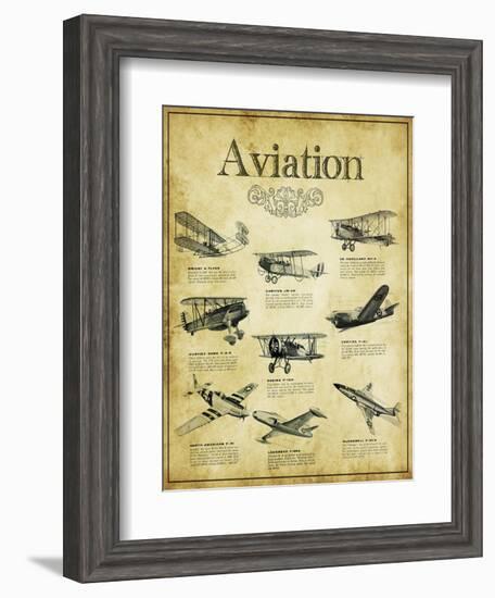 Aviation 2-null-Framed Giclee Print