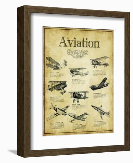 Aviation 2-null-Framed Giclee Print