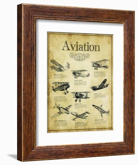 Aviation 2-null-Framed Giclee Print