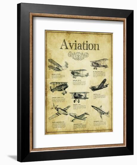 Aviation 2-null-Framed Giclee Print