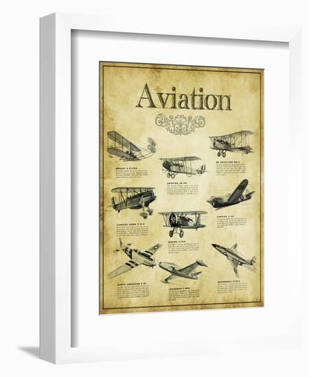 Aviation 2-null-Framed Giclee Print