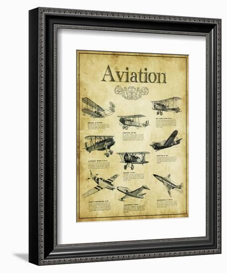 Aviation 2-null-Framed Giclee Print