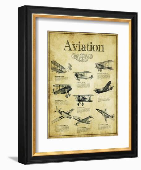 Aviation 2-null-Framed Giclee Print