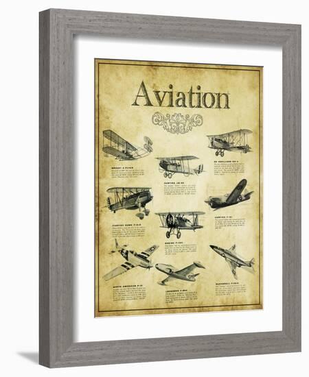 Aviation 2-null-Framed Giclee Print