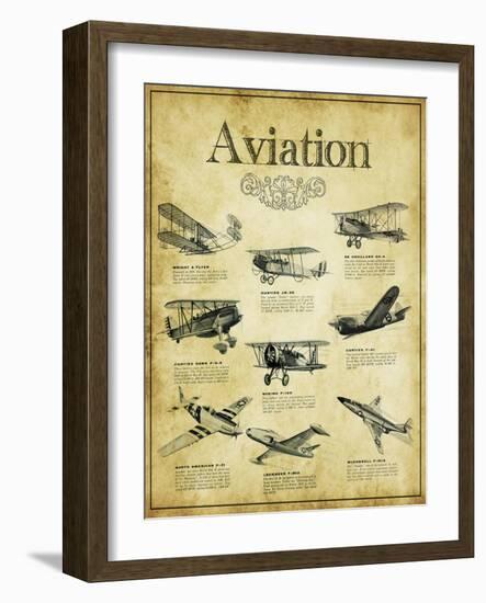 Aviation 2-null-Framed Giclee Print