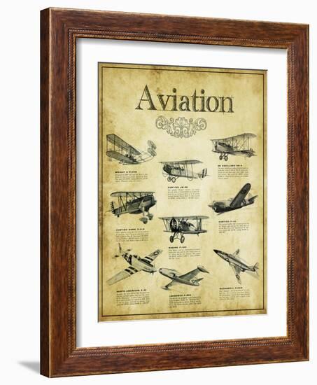 Aviation 2-null-Framed Giclee Print