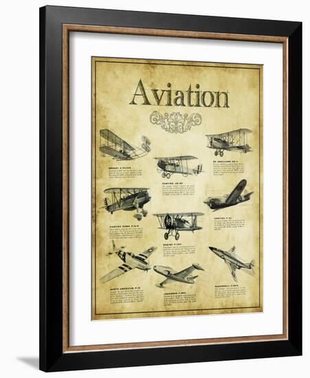 Aviation 2-null-Framed Giclee Print