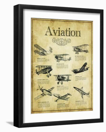 Aviation 2-null-Framed Giclee Print