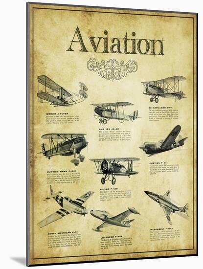 Aviation 2-null-Mounted Giclee Print