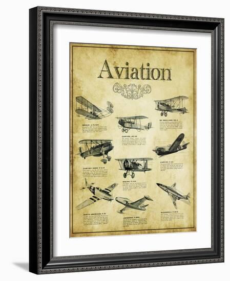 Aviation 2-null-Framed Giclee Print