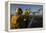 Aviation Boatswain's Mates Direct an MV-22 Osprey on the Flight Deck-null-Framed Premier Image Canvas