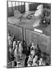 Aviation Cadets Check Flight Boards For Last Minute Instructions-Stocktrek Images-Mounted Photographic Print