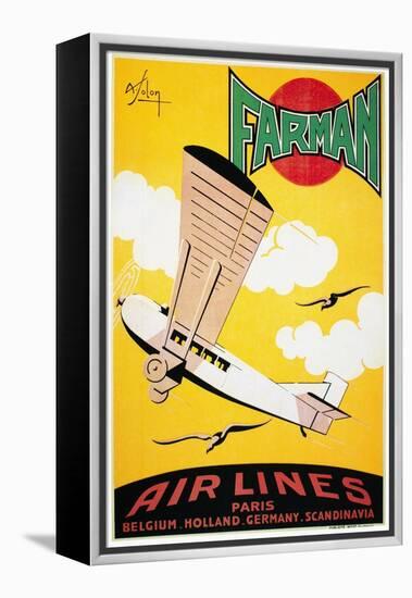 Aviation Poster, 1926-null-Framed Premier Image Canvas