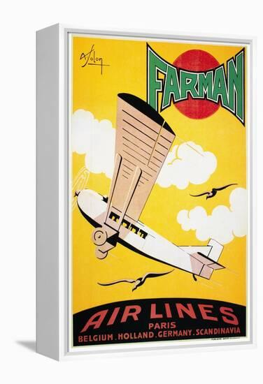 Aviation Poster, 1926-null-Framed Premier Image Canvas