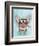 Aviator Piggy-Fab Funky-Framed Art Print